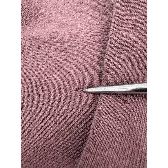 Vintage J&M Sportswear Keene State College Sweatshirt Burgundy Made in USA L - Picture 15 of 16